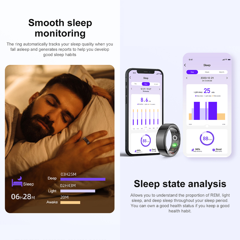 [2024] COLMI R02 حلقة ذكية من  - مراجعة Health Monitors وسعره