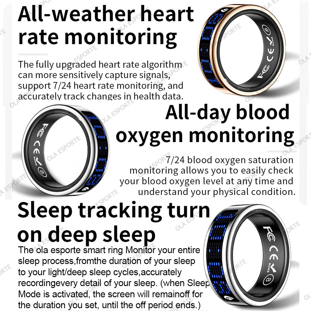 شاشة عرض ذكية للخاتم، تعمل بال - مراجعة Health Monitors وسعره