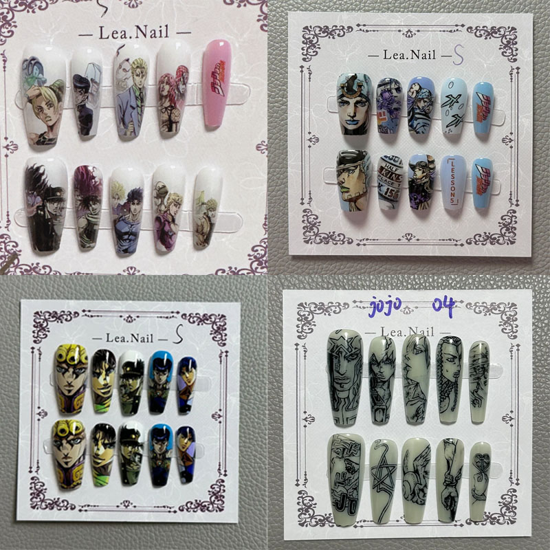 جوجو مسمار الفن طالب أنيمي الك - مراجعة Nail Art وسعره