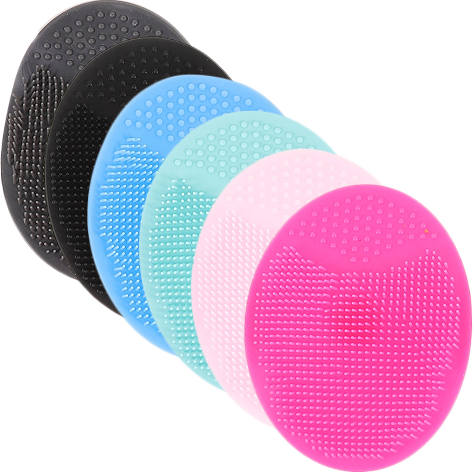 6 قطع من فرش التنظيف، فرشاة لت - مراجعة Silicone Face Scrubber Electric وسعره