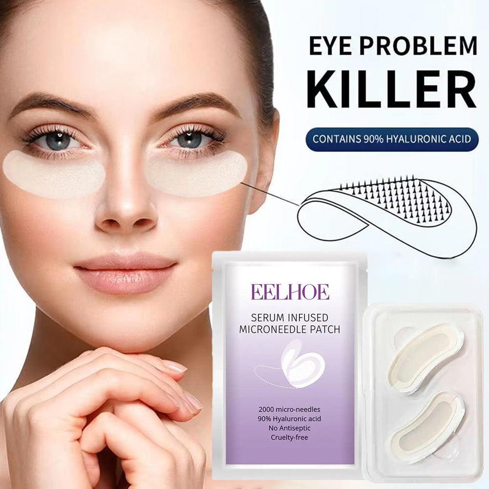 زوج واحد من قناع رقعة عين بإبر - مراجعة Collagen Under Eye Patches وسعره