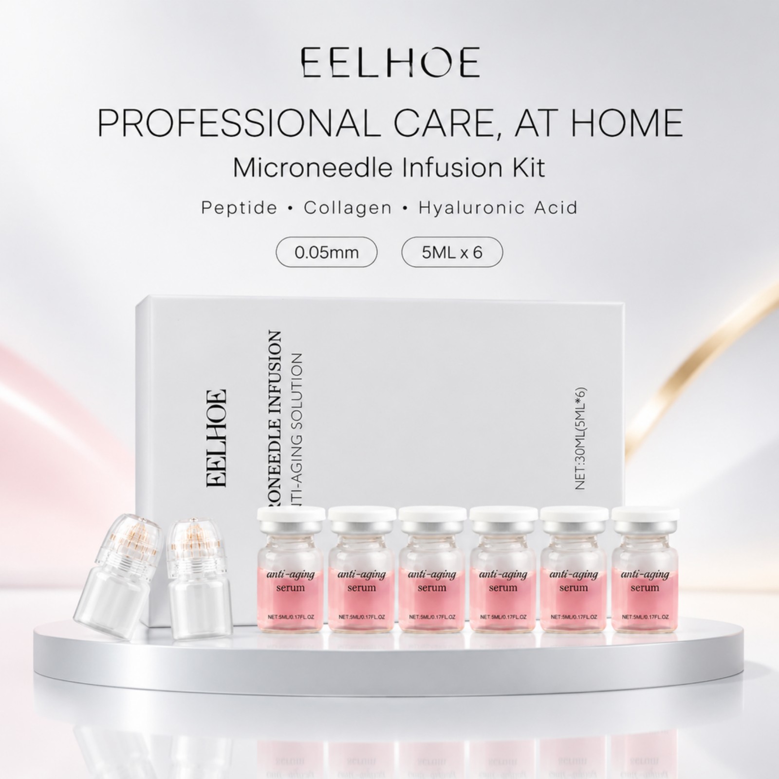مجموعة سيروم الإبر الدقيقة 0.2 - مراجعة Hyaluronic Acid Facial Serum وسعره